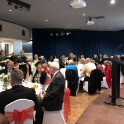 Attendees of the Charity Dinner